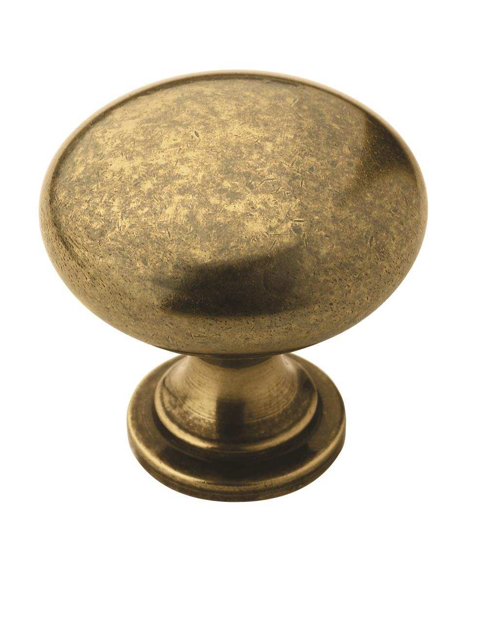 Amerock Burnished-Brass_Knob_Amerock_Cabinet-Hardware_Allison-Value_BP53005BB_Silo