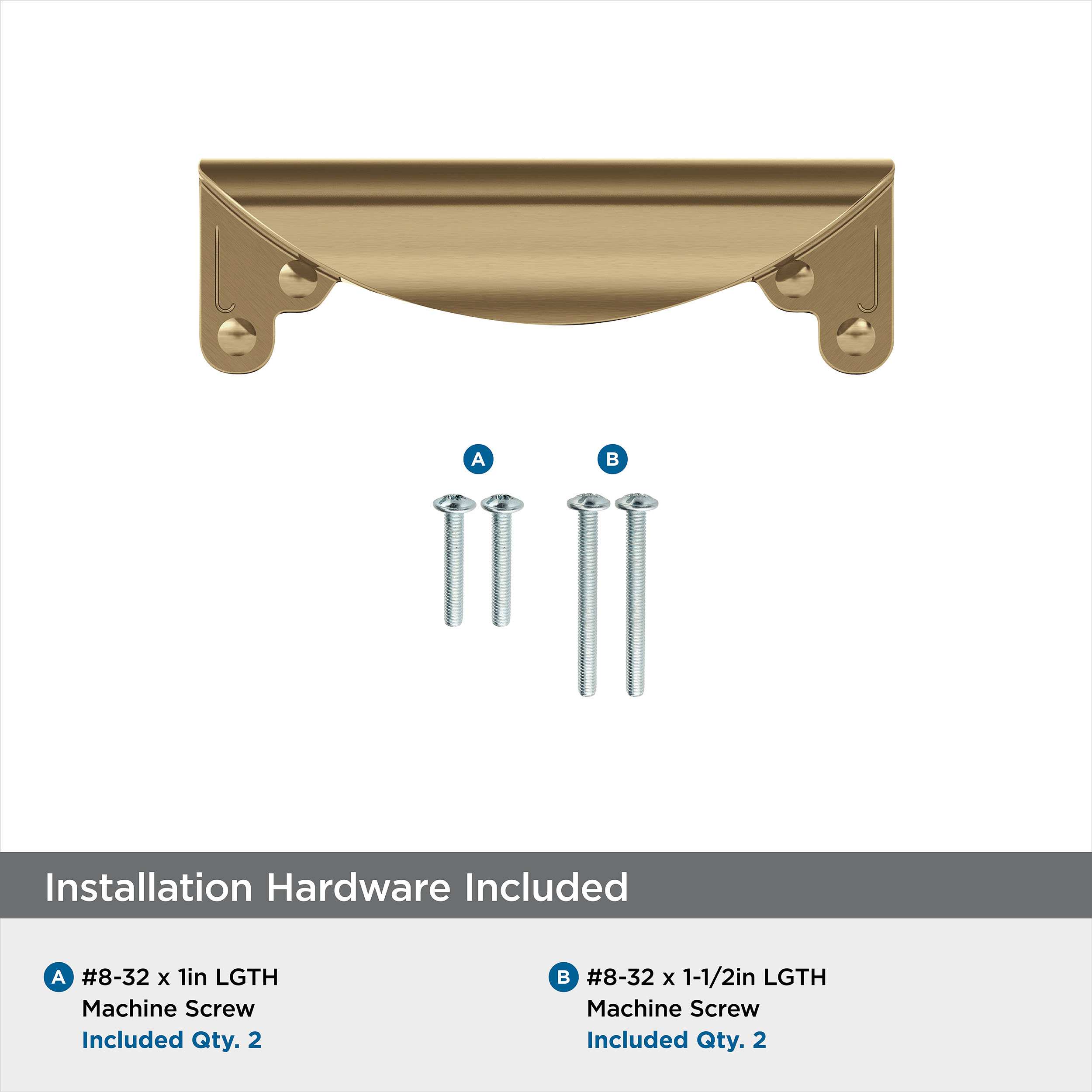 Amerock Champagne-Bronze_Cup-Pull_Allison-by-Amerock_Cabinet-Hardware_Inspirations_BP1592CZ_Mounting-Hardware_22