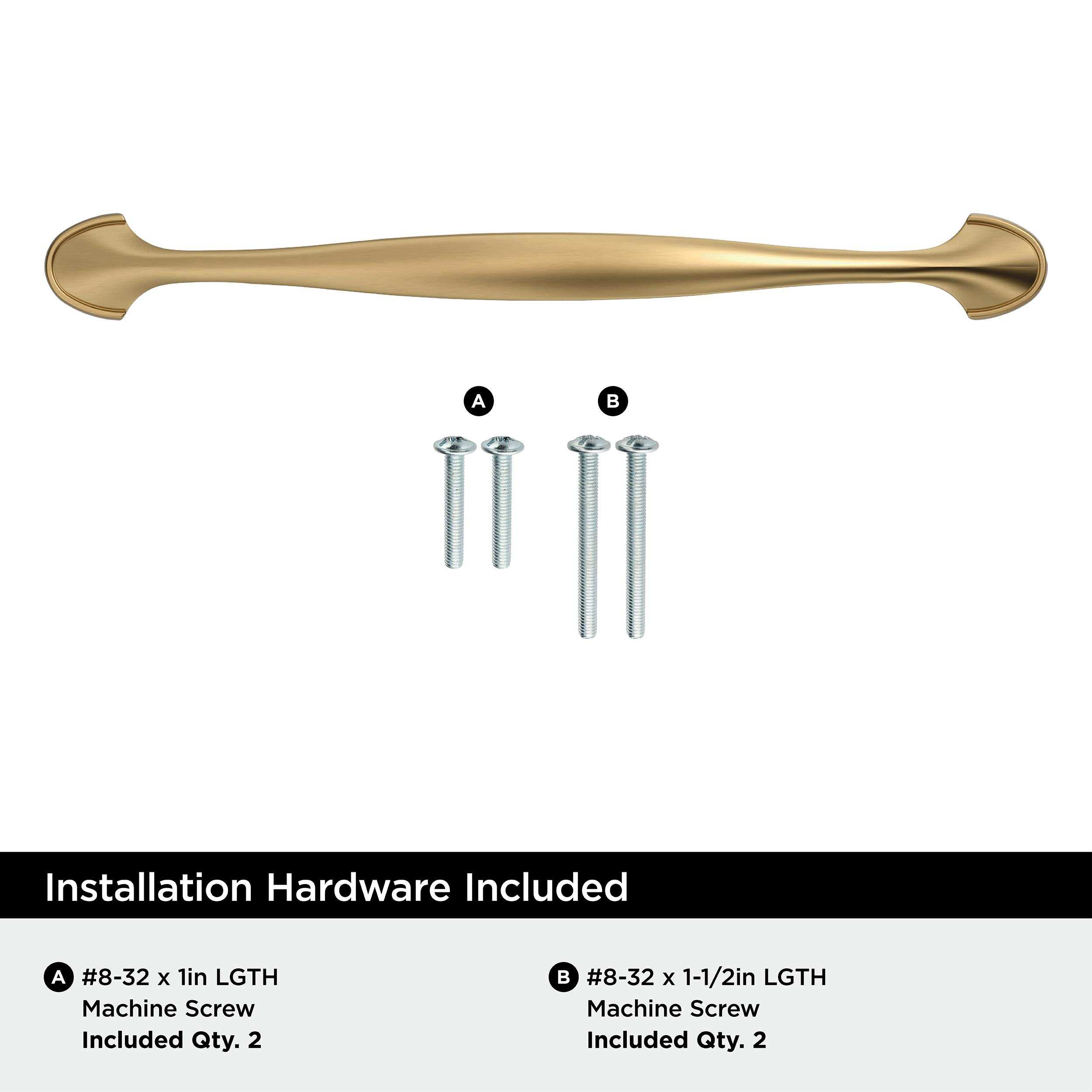 Amerock Champagne-Bronze_Pull_Everyday-Basics_Cabinet-Hardware_BP37222CZ_Mounting-Hardware_22