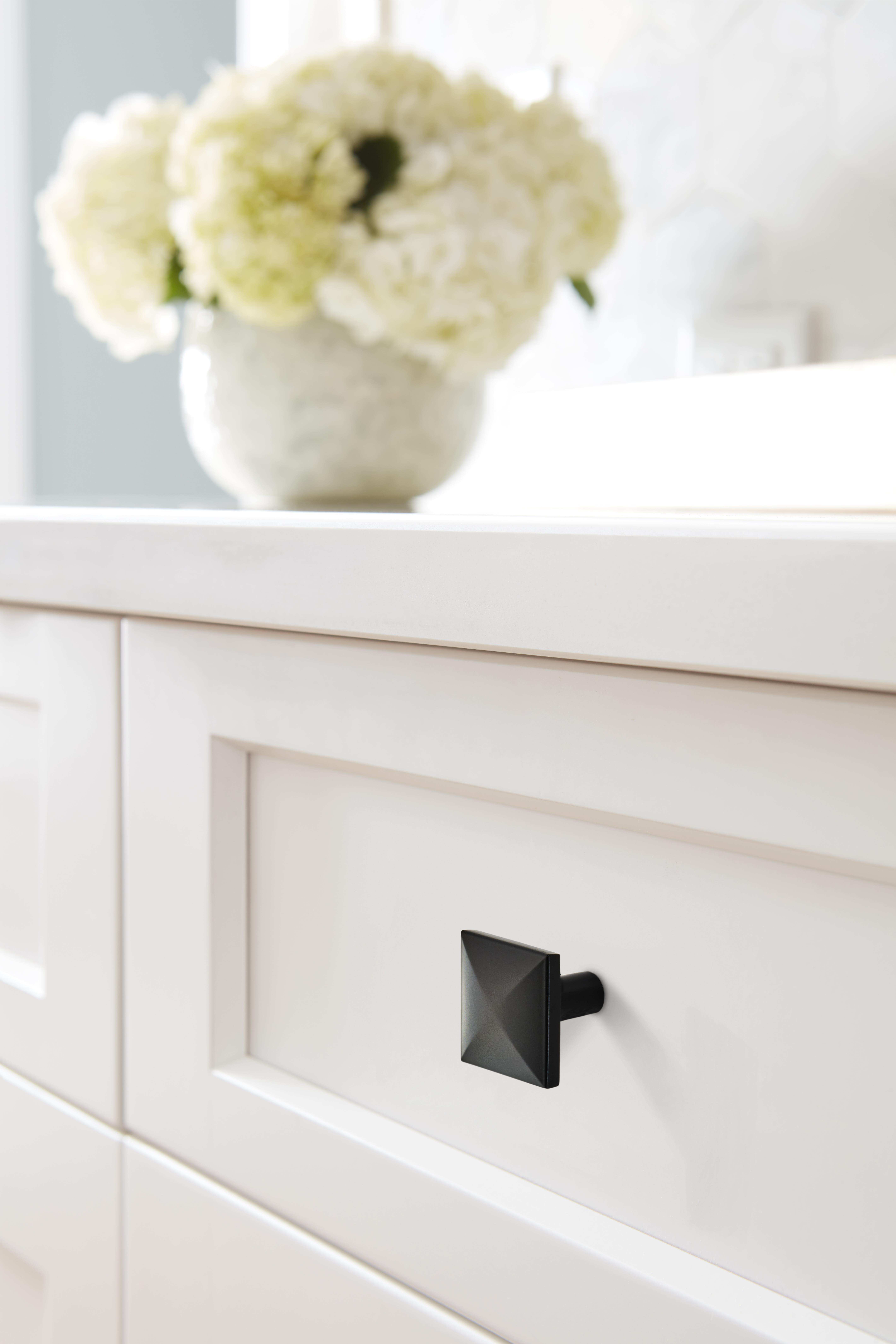 Amerock Lifestyle Flat-Black_Knob_Amerock_Cabinet-Hardware_Extensity_BP29370FB_Kitchen_19