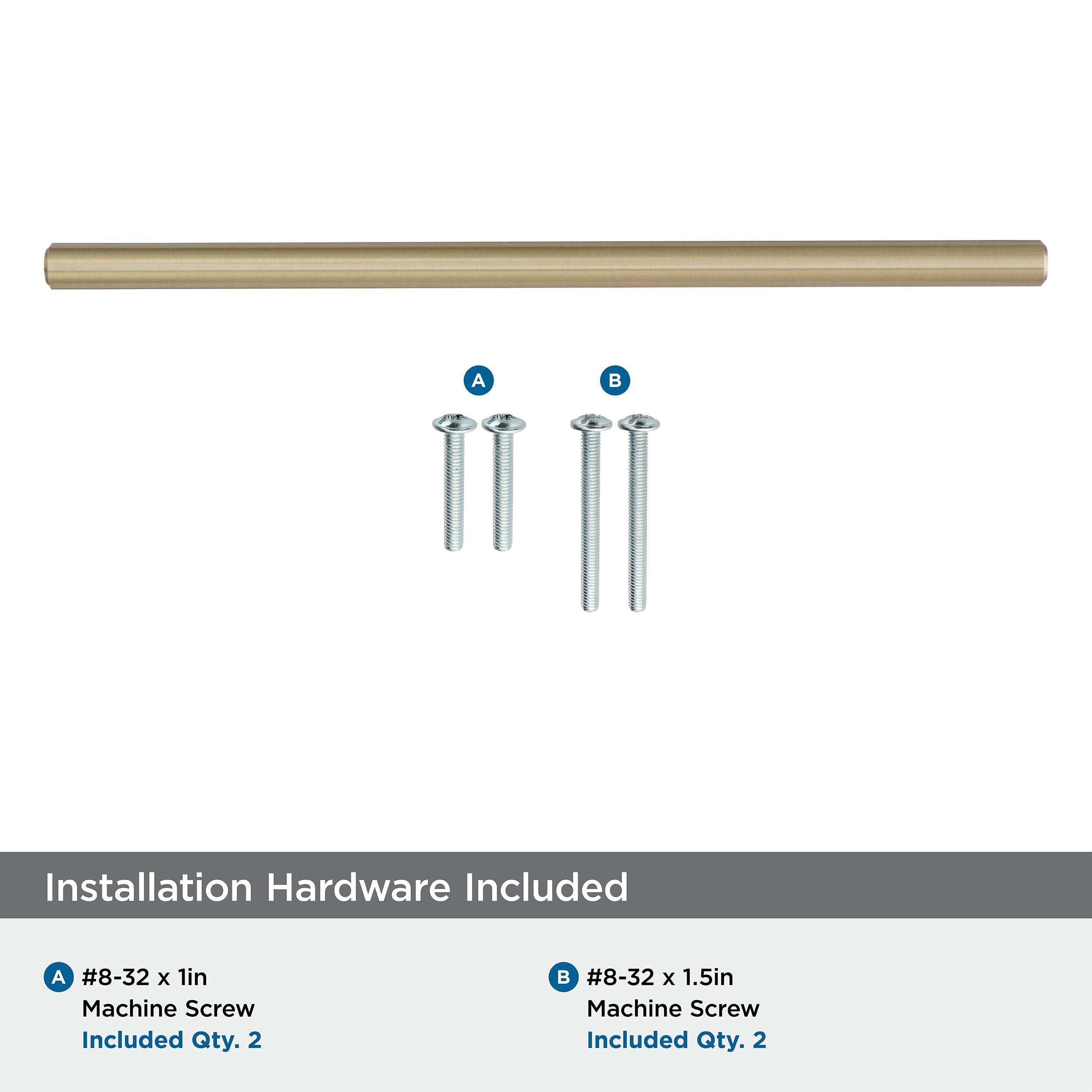 Amerock Golden-Champagne_Pull_Amerock_Cabinet-Hardware_Bar-Pulls_BP40518BBZ_Mounting-Hardware_21