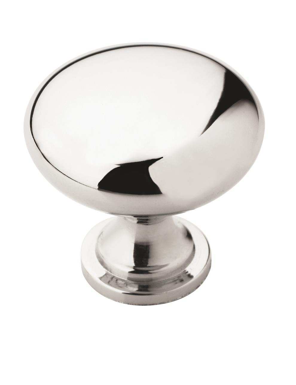 Amerock Polished-Chrome_Knob_Amerock_Cabinet-Hardware_Allison-Value_BP5300526_Silo