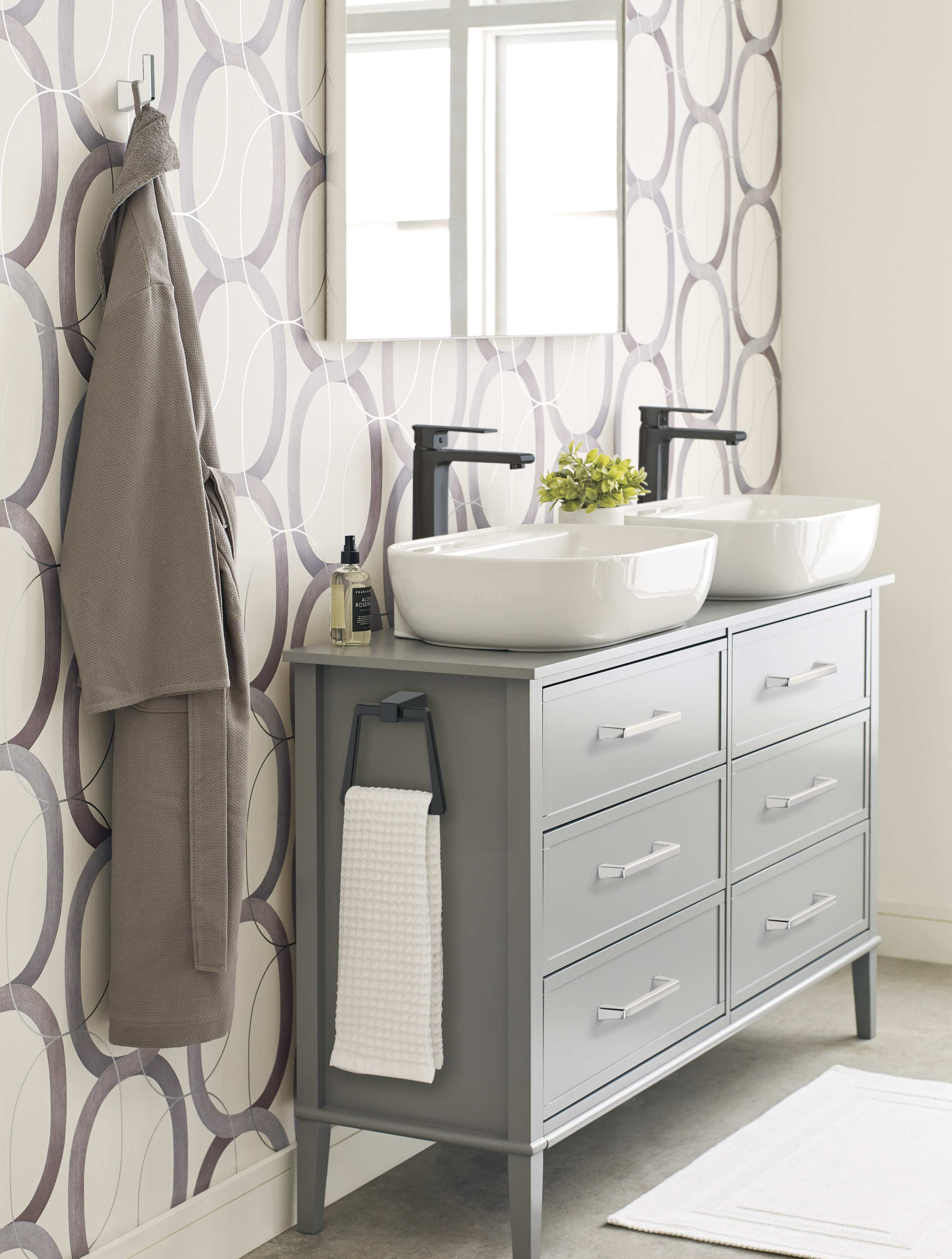 Amerock Lifestyle Polished-Nickel_Robe-Hook_Amerock_Bath-Accessories_Blackrock_BH36000PN_Bath_23