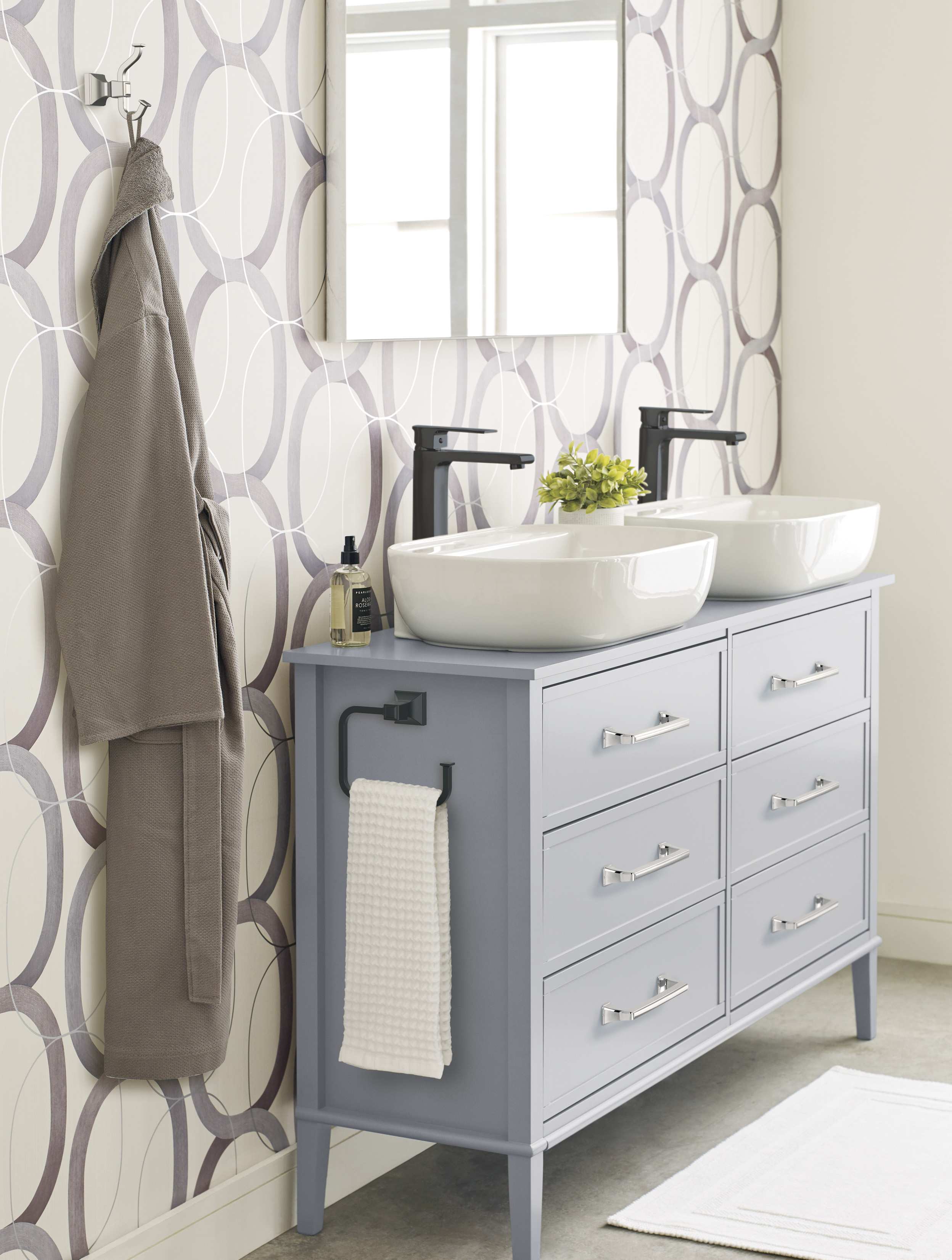 Amerock Lifestyle Polished-Nickel_Robe-Hook_Amerock_Bath-Accessories_Mulholland_BH36020PN_Bath_23-2