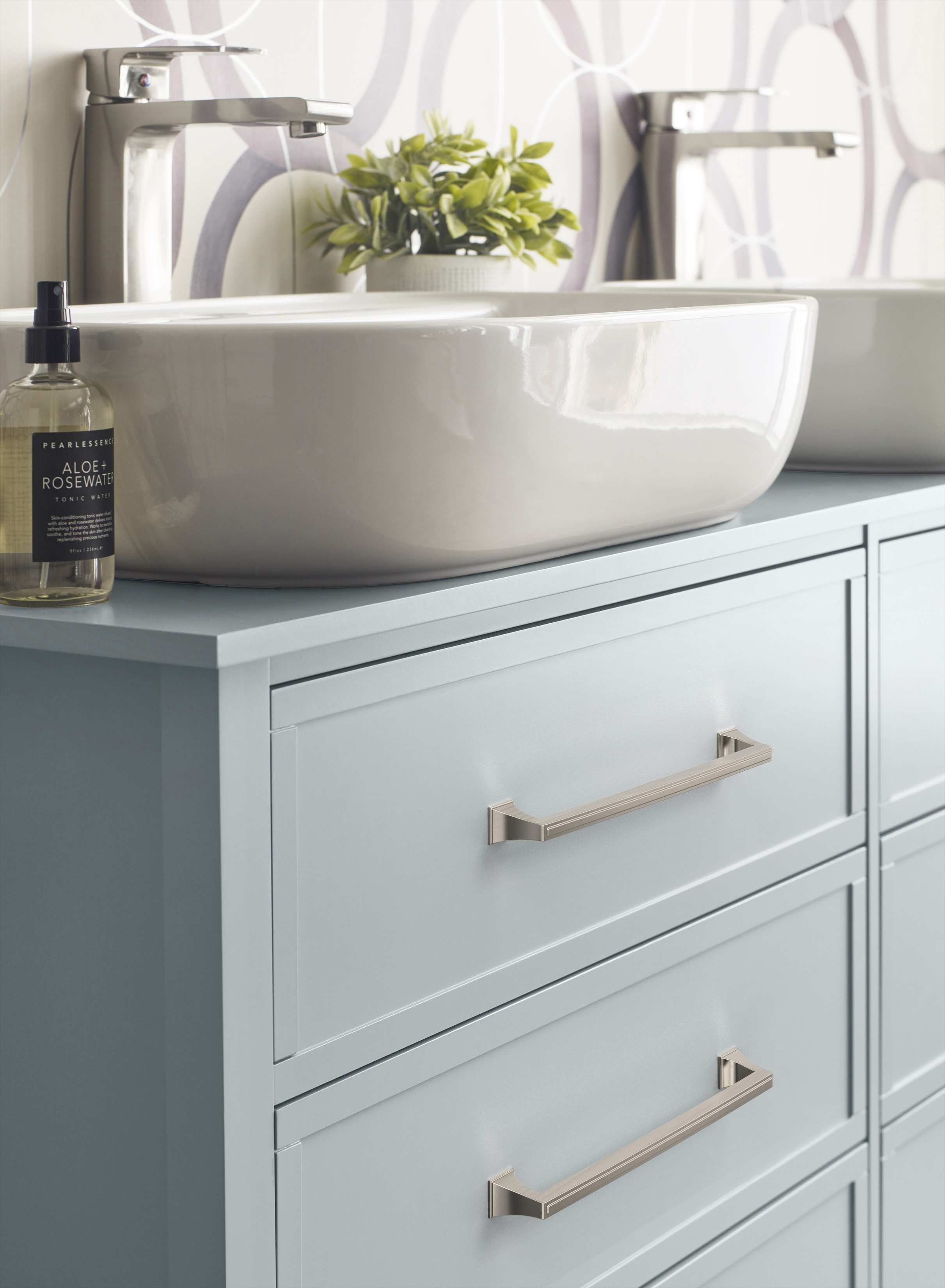 Amerock Lifestyle Satin-Nickel_Pull_Amerock_Cabinet-Hardware_Mulholland_BP53536G10_Bath_23